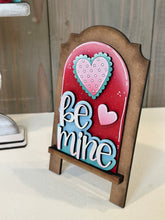 Load image into Gallery viewer, Love Letters Valentine Tall Arch Sign Interchangeable File SVG, TINY, INSERT only, Heart Glowforge, Holiday, Tiered Tray LuckyHeartDesignsCo