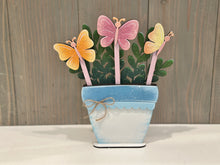 Load image into Gallery viewer, Flower Pot Mug Stick File SVG, Glowforge Tiered Tray Decor, Spring, Summer Plant Stake, Christmas, Flower, Gift, LuckyHeartDesignsCo