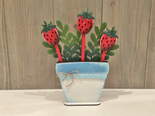 Load image into Gallery viewer, Flower Pot Mug Stick File SVG, Glowforge Tiered Tray Decor, Spring, Summer Plant Stake, Christmas, Flower, Gift, LuckyHeartDesignsCo