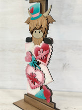 Load image into Gallery viewer, Highland Valentine for the Birdhouse Interchangeable File SVG, Heart, Love Seasonal, Holiday Shapes, Glowforge, LuckyHeartDesignsCo