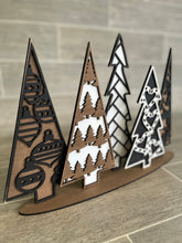 Load image into Gallery viewer, 2022 Standing Christmas Tree File SVG, Glowforge Farmhouse, LuckyHeartDesignsCo