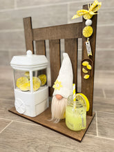 Load image into Gallery viewer, Chair Tiered Tray Display File SVG, Glowforge, LuckyHeartDesignsCo