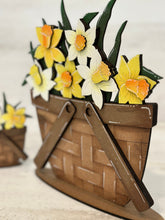 Load image into Gallery viewer, Daffodil For The Flower Basket Interchangeable File SVG, Floral, Flowers, Spring Tiered Tray, Glowforge, LuckyHeartDesignsCo