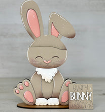 Load image into Gallery viewer, Bunny Rabbit Animal Hats Interchangeable MINI File SVG, Seasonal Leaning sign, Christmas, Holiday Tiered Tray Glowforge, LuckyHeartDesignsCo