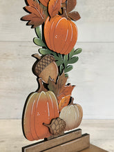 Load image into Gallery viewer, Fall Pumpkins for the Birdhouse Interchangeable File SVG, Glowforge, Fall, Seasonal, Holiday Shapes, Spring, Bird house, LuckyHeartDesignsCo