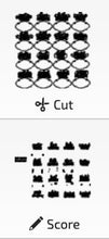 Load image into Gallery viewer, Post Hanging Sign Bundle Interchangeable File SVG, Glowforge, Seasonal, Holiday Shapes, Christmas, LuckyHeartDesignsCo