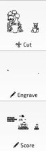 Load image into Gallery viewer, Highland Halloween For The Flower Basket Interchangeable File SVG, TINY Witch, Candy, Cow, Farm, Tiered Tray, Glowforge, LuckyHeartDesignsCo