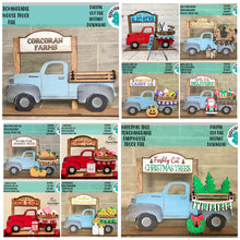 Load image into Gallery viewer, Watermelon add on Interchangeable Farmhouse Truck File SVG, Summer, Fruit, Spring, Glowforge, LuckyHeartDesignsCo