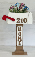 Load image into Gallery viewer, Mailbox For The Flower Basket Interchangeable File SVG, Glowforge, Seasonal, Holiday Shapes, Spring, Bird house, LuckyHeartDesignsCo