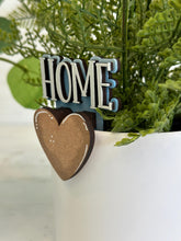 Load image into Gallery viewer, Home Mug Hugger File SVG, Glowforge Tiered Tray, Tray Decor, Heart, House, Plant Hugger, Gift, Topper, LuckyHeartDesignsCo