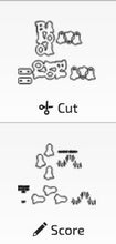 Load image into Gallery viewer, Halloween Standing Ghost Boo File SVG, Trick or Treat, Pumpkin, Witch, Jack-o-lantern, Tiered Tray Glowforge, LuckyHeartDesignsCo