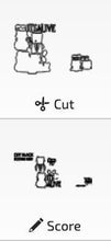 Load image into Gallery viewer, Frankenstein Halloween For The Flower Basket Interchangeable File SVG, TINY, Monster, Pumpkins, Glowforge, LuckyHeartDesignsCo