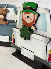 Load image into Gallery viewer, Truck for the Mug Huggers File SVG, Glowforge, Pot and Mug ONLY, Display, Tiered Tray, Plant Hugger, Gift, Mug Topper, LuckyHeartDesignsCo