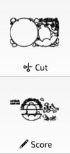 Load image into Gallery viewer, Gnome Winter Door Hanger Sign SVG File, Snowman, Snowflake Sign, Glowforge, LuckyHeartDesignsCo