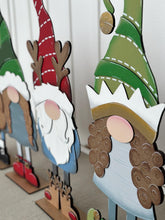 Load image into Gallery viewer, Long Hat Porch Gnome Christmas Interchangeable File SVG, ADD ON, Holiday, Seasonal, Halloween, Fall, Glowforge, LuckyHeartDesignsCo