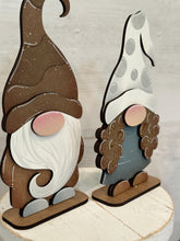 Load image into Gallery viewer, Hat Tiered Tray Standing Gnome Sign File SVG, Home, Family, Farmhouse, Glowforge, LuckyHeartDesignsCo