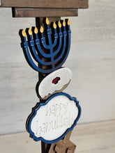 Load image into Gallery viewer, Hanukkah for the Birdhouse Interchangeable File SVG, Christmas Tree Seasonal, Holiday Shapes, Glowforge, Laser, LuckyHeartDesignsCo