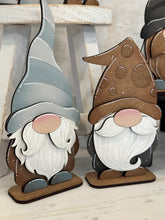 Load image into Gallery viewer, Hat Tiered Tray Standing Gnome Sign File SVG, Home, Family, Farmhouse, Glowforge, LuckyHeartDesignsCo