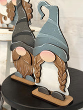 Load image into Gallery viewer, Hat Tiered Tray Standing Gnome Sign File SVG, Home, Family, Farmhouse, Glowforge, LuckyHeartDesignsCo