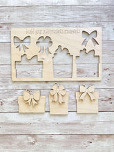 Load image into Gallery viewer, Presents Pop Out Christmas Ornament Craft File SVG, Gift, Build Your Own, Holiday, Christmas, Kids Craft, Glowforge, LuckyHeartDesignsCo