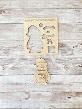 Load image into Gallery viewer, Penguin Pop Out Christmas Ornament Craft File SVG, Gift, Build Your Own, Winter, Holiday, Kids Craft, Glowforge, LuckyHeartDesignsCo