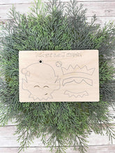 Load image into Gallery viewer, Elf Pop Out Christmas Ornament Craft File SVG, Gift, Build Your Own, Holiday, Christmas, Kids Craft, Glowforge, LuckyHeartDesignsCo