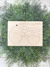 Load image into Gallery viewer, Santa Pop Out Christmas Ornament Craft File SVG, Gift, Build Your Own, Holiday, Christmas, Kids Craft, Glowforge, LuckyHeartDesignsCo