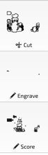 Load image into Gallery viewer, Highland Baking Kitchen For The Flower Basket Interchangeable File SVG TINY, Chef, Cook, Rolling Pin, Whisk, Glowforge LuckyHeartDesignsCo