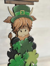 Load image into Gallery viewer, Highland St. Patrick's Day for the Birdhouse Interchangeable File SVG, Leprechaun Holiday Shapes, Glowforge, Laser, LuckyHeartDesignsCo