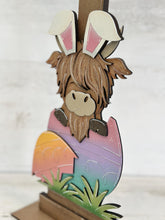 Load image into Gallery viewer, Highland Easter Egg for the Birdhouse Interchangeable File SVG Spring, Bunny Seasonal, Holiday Shapes, Glowforge, Laser, LuckyHeartDesignsCo