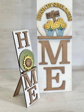 Load image into Gallery viewer, Vertical Home Sign for Snow Globe Interchangeable File SVG, TINY, Glowforge, Sandwich board, Easel, LuckyHeartDesignsCo