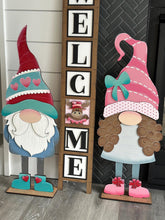 Load image into Gallery viewer, Long Hat Porch Gnome Valentines Interchangeable File SVG, ADD ON, Holiday, Seasonal, Love, Heart, Cupid, Glowforge, LuckyHeartDesignsCo