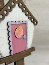 Load image into Gallery viewer, Easter Egg Gnome for the Birdhouse Interchangeable File SVG, Spring, Bunny Seasonal, Holiday Shapes, Glowforge, Laser, LuckyHeartDesignsCo