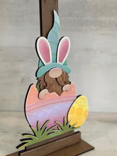 Load image into Gallery viewer, Easter Egg Gnome for the Birdhouse Interchangeable File SVG, Spring, Bunny Seasonal, Holiday Shapes, Glowforge, Laser, LuckyHeartDesignsCo