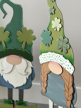 Load image into Gallery viewer, St. Patricks's Day Long Hat Porch Gnome Interchangeable File SVG, ADD ON, Holiday, Seasonal, Leprechaun, Glowforge, LuckyHeartDesignsCo