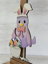Load image into Gallery viewer, Easter Bird for the Birdhouse Interchangeable File SVG, Spring, Egg, Carrot Seasonal, Holiday Shapes, Glowforge, Laser, LuckyHeartDesignsCo