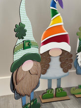 Load image into Gallery viewer, St. Patricks's Day Long Hat Porch Gnome Interchangeable File SVG, ADD ON, Holiday, Seasonal, Leprechaun, Glowforge, LuckyHeartDesignsCo