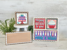 Load image into Gallery viewer, Classic Frames Interchangeable Leaning Sign File SVG, Glowforge, Backers, Farmhouse, LuckyHeartDesignsCo