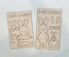 Load image into Gallery viewer, Build A Bunny Pop Out Easter Craft Kit File SVG, Glowforge, Nerdy, Egg, DIY, LuckyHeartDesignsCo