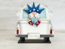 Load image into Gallery viewer, July Firework Liberty Gnome Mug Hugger File SVG, Glowforge USA, America, Tiered Tray, Tray Decor, Plant Topper, Gift, LuckyHeartDesignsCo