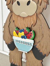 Load image into Gallery viewer, Highland Porch Summer Fruit Interchangeable Hats File SVG, (hat only) Seasonal Cow Holiday Farm, Watermelon, Glowforge, LuckyHeartDesignsCo