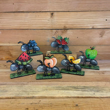 Load image into Gallery viewer, Ant Fruit Marching Standing File SVG, Strawberry, Lemon, Summer , Watermelon, Picnic, Apple, Tiered Tray, Glowforge, LuckyHeartDesignsCo