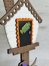 Load image into Gallery viewer, Highland Halloween Candy for the Birdhouse Interchangeable File SVG, Glowforge, Seasonal, Holiday Shapes, Halloween, LuckyHeartDesignsCo