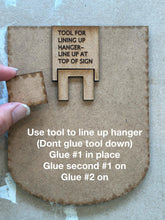 Load image into Gallery viewer, Pedestal Spindle Home Slide On Interchangeable File SVG, Signs Only Frame Display Christmas Fall Decor Glowforge, LuckyHeartDesignsCo