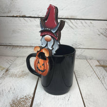 Load image into Gallery viewer, Gnome Halloween Mug Hugger File SVG, Glowforge Tiered Tray, Decor Holiday Jack o lantern Plant Hugger Trick or Treat, LuckyHeartDesignsCo