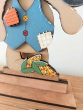 Load image into Gallery viewer, Bear Fall Birdhouse Interchangeable File SVG, Glowforge, Corn, Leaves, Leaf, Scarecrow, Pumpkin, Holiday Shapes, LuckyHeartDesignsCo