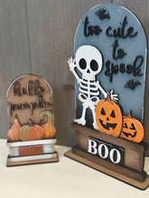 Load image into Gallery viewer, Snow Globe Tall Arch Sign Interchangeable File SVG, TINY, FRAME only, Farmhouse Glowforge, Seasonal Holiday, Tiered Tray LuckyHeartDesignsCo