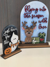 Load image into Gallery viewer, Base Tall Arch Sign Interchangeable File SVG, TINY, FRAME only, Farmhouse Glowforge, Seasonal, Holiday, Tiered Tray LuckyHeartDesignsCo