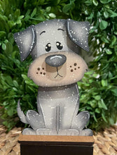 Load image into Gallery viewer, Dog Puppy Standing Set File SVG, Chihuahua Tiered Tray Glowforge, LuckyHeartDesignsCo