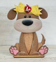 Load image into Gallery viewer, Floppy Ear Dog Animal Hats Interchangeable MINI File SVG, Seasonal Leaning sign, Holiday, Pet, Tiered Tray Glowforge, LuckyHeartDesignsCo